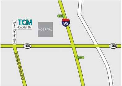 Town Center Medical Map